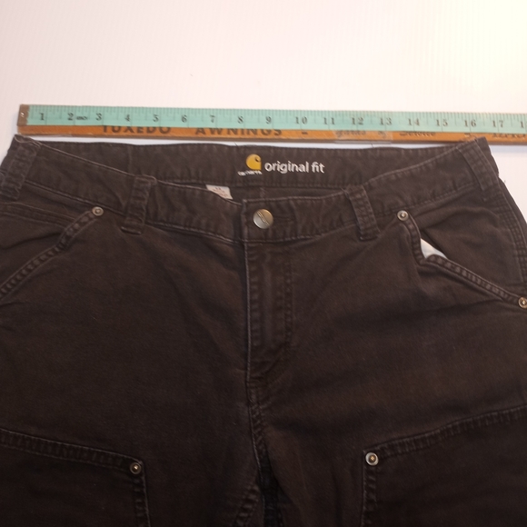 Carhartt Double Knee Jeans Sz 14 Regular - Picture 8 of 10
